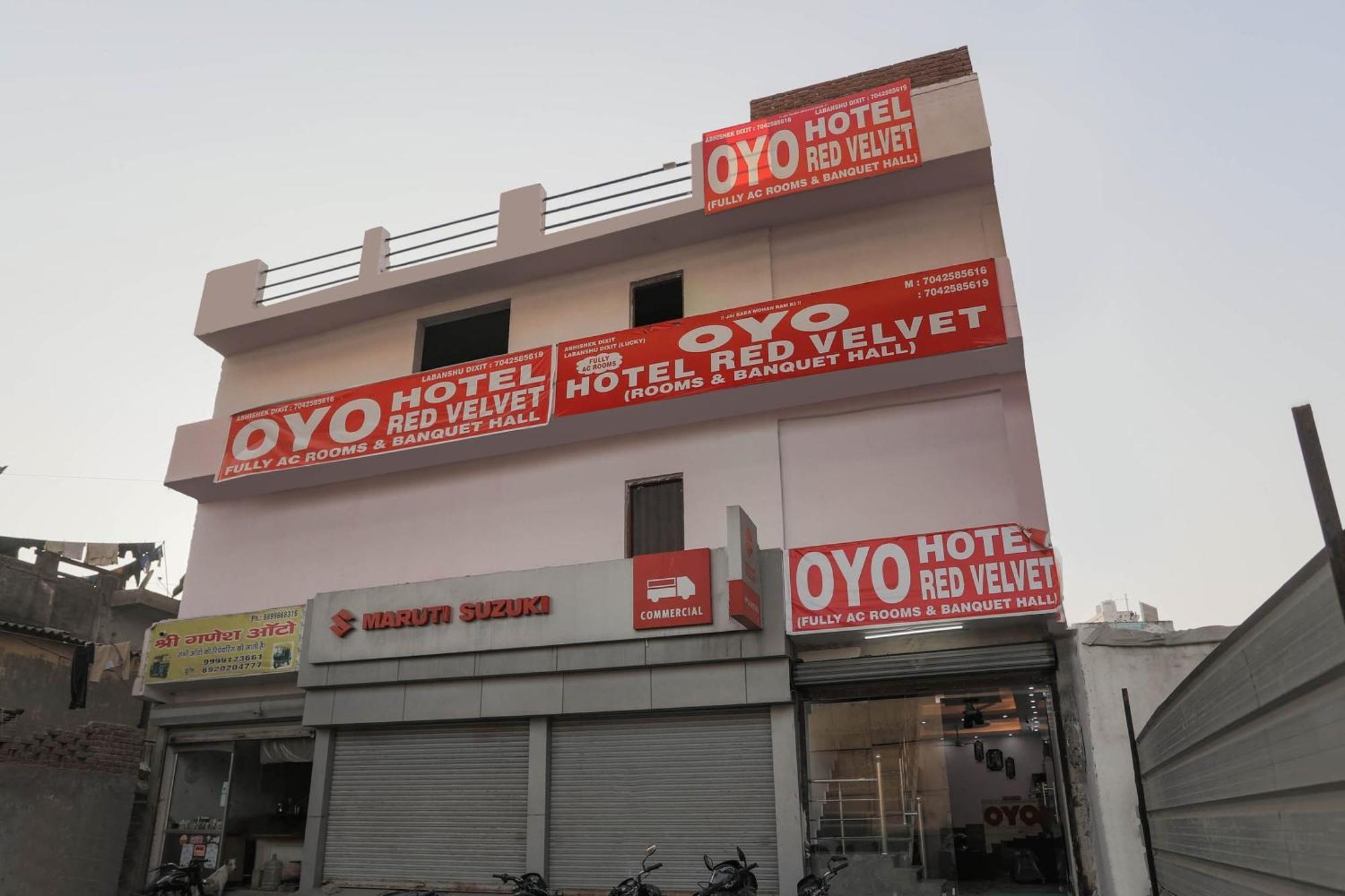 Hotel O Red Velvet Rooms & Banquet Faridabad Dış mekan fotoğraf